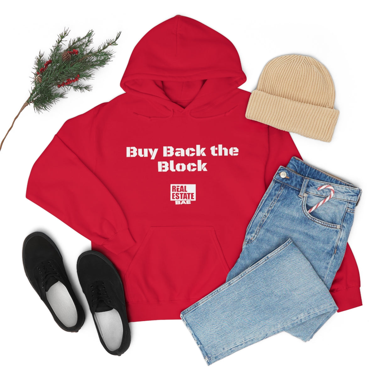It's Time Real Estate Bae™ Hooded Sweatshirt