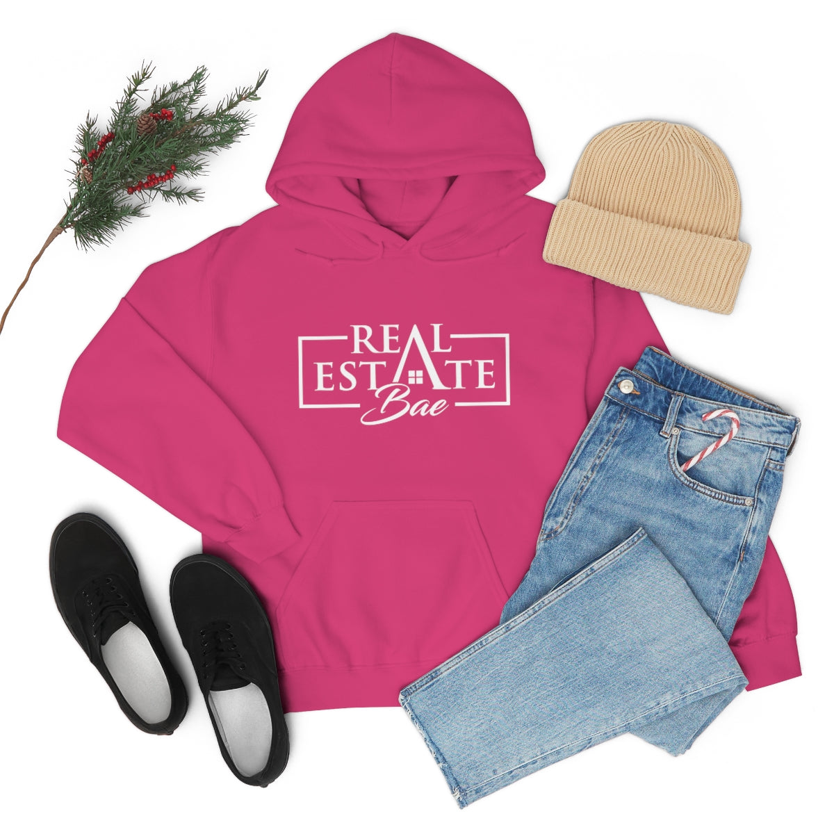 Real Estate Bae™ Hooded Sweatshirt