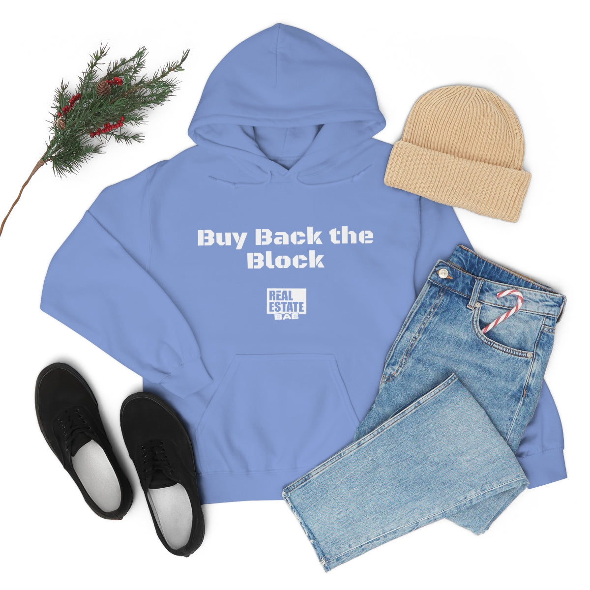 It's Time Real Estate Bae™ Hooded Sweatshirt