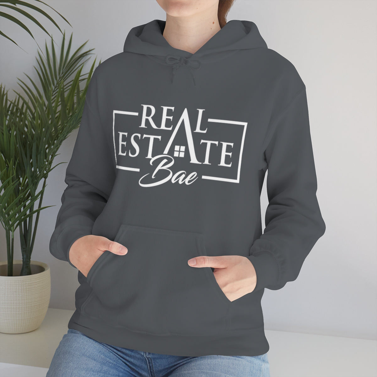 Real Estate Bae™ Hooded Sweatshirt