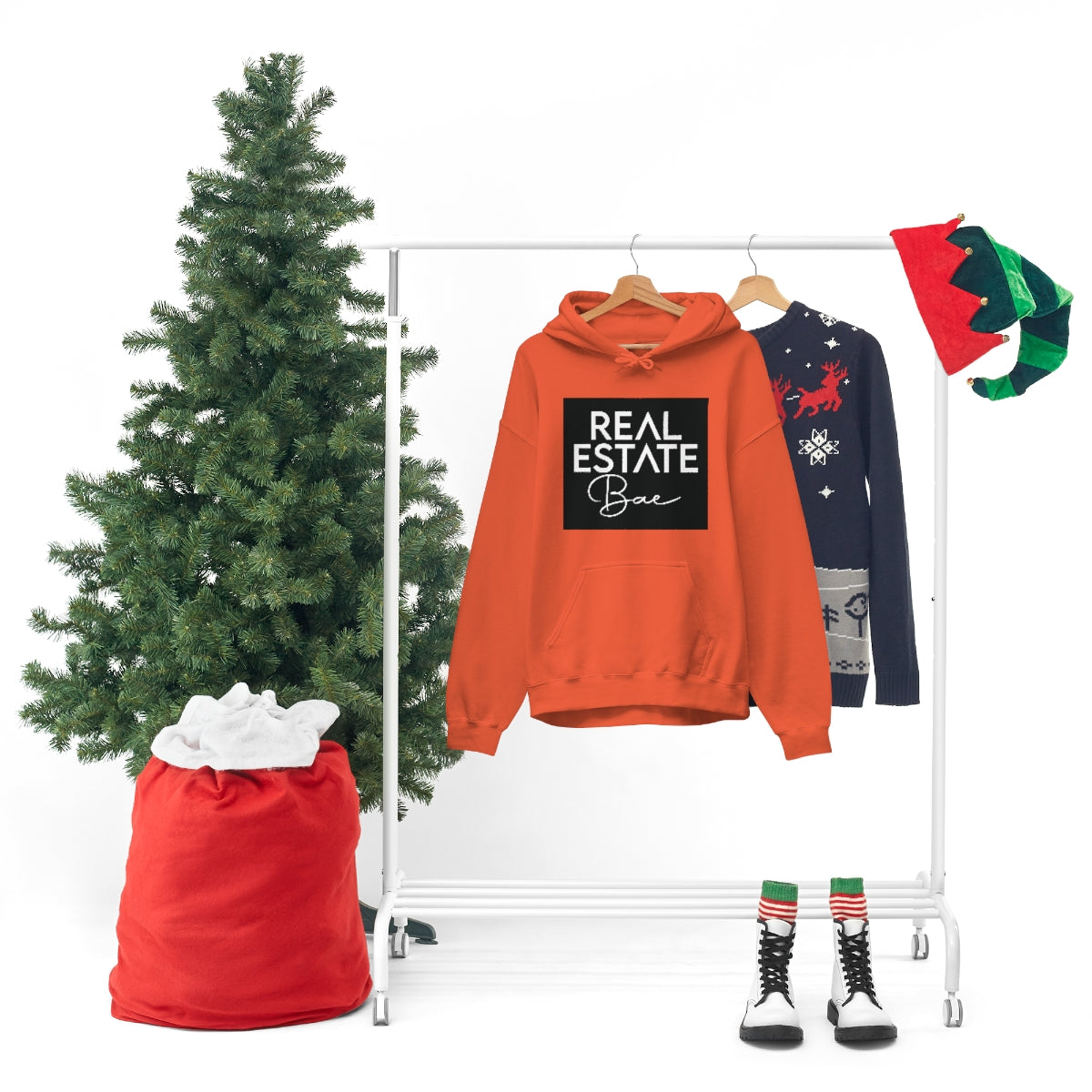 Real Estate Bae™ Hooded Sweatshirt