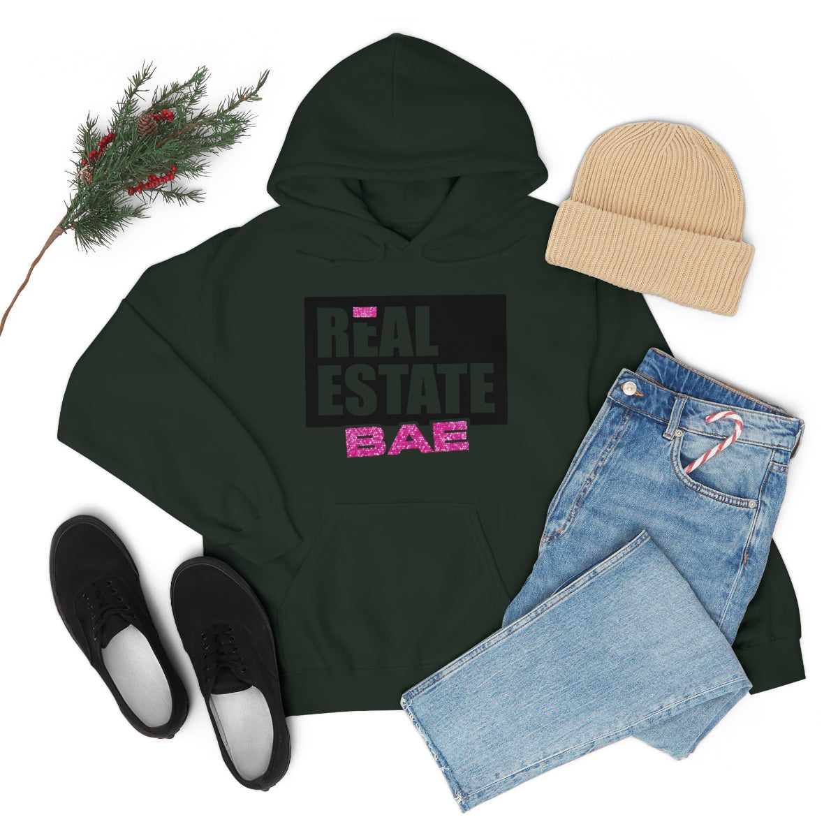 Real Estate Bae™ Hooded Sweatshirt