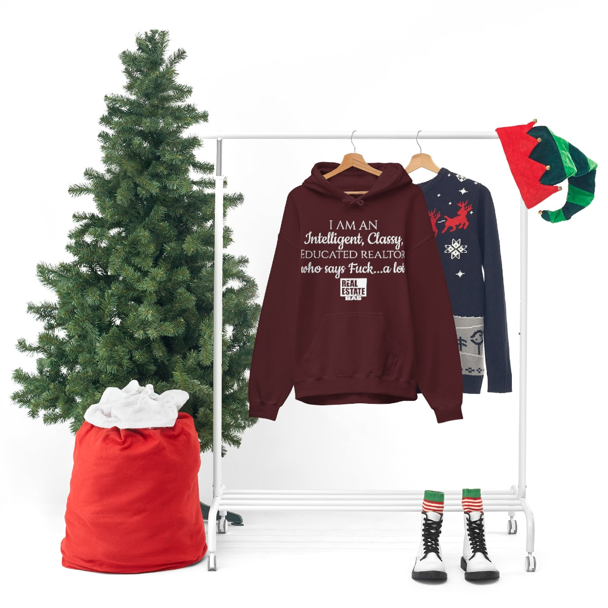 F*ck Hooded Sweatshirt- Real Estate Bae™
