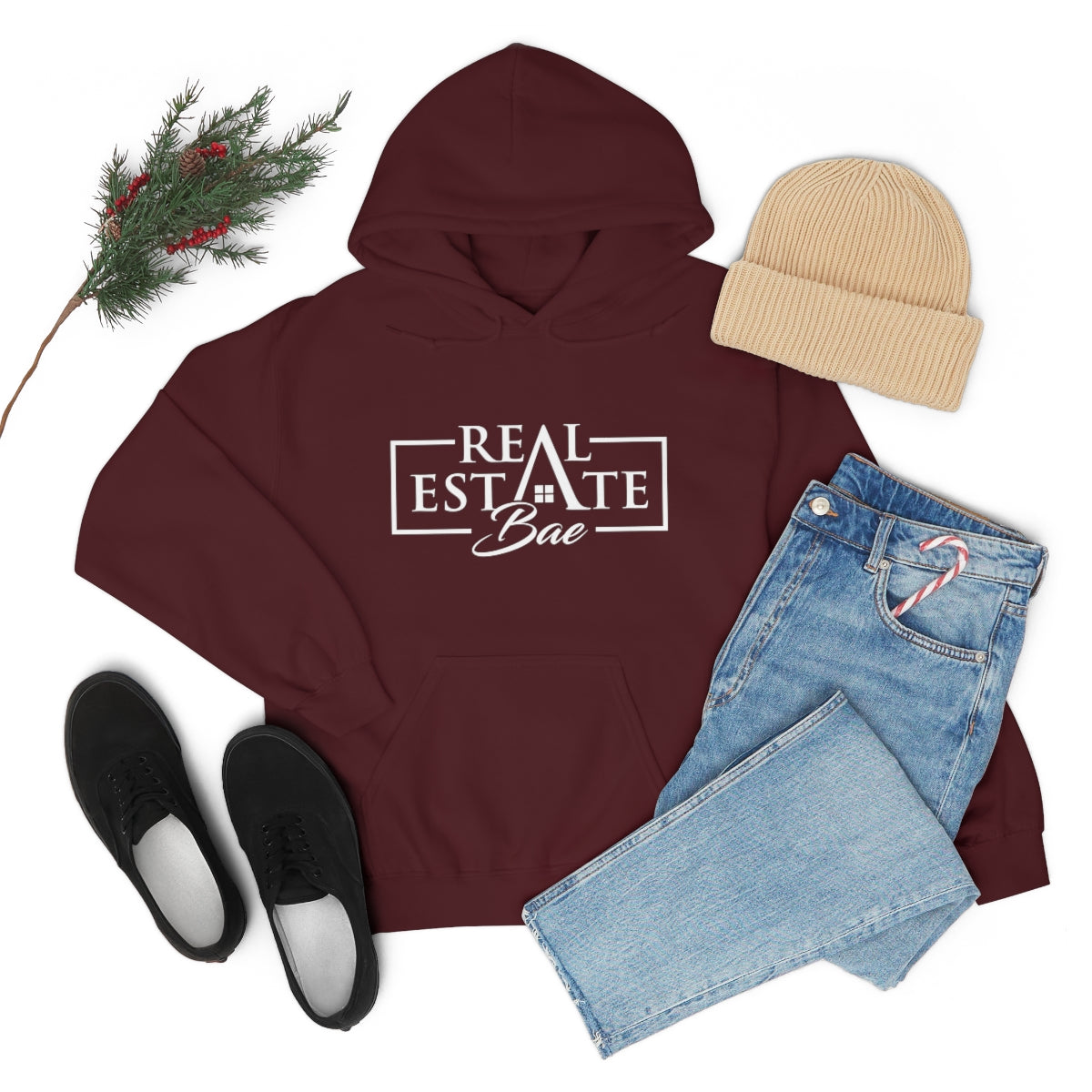 Real Estate Bae™ Hooded Sweatshirt