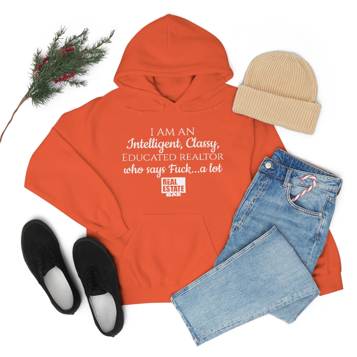 F*ck Hooded Sweatshirt- Real Estate Bae™