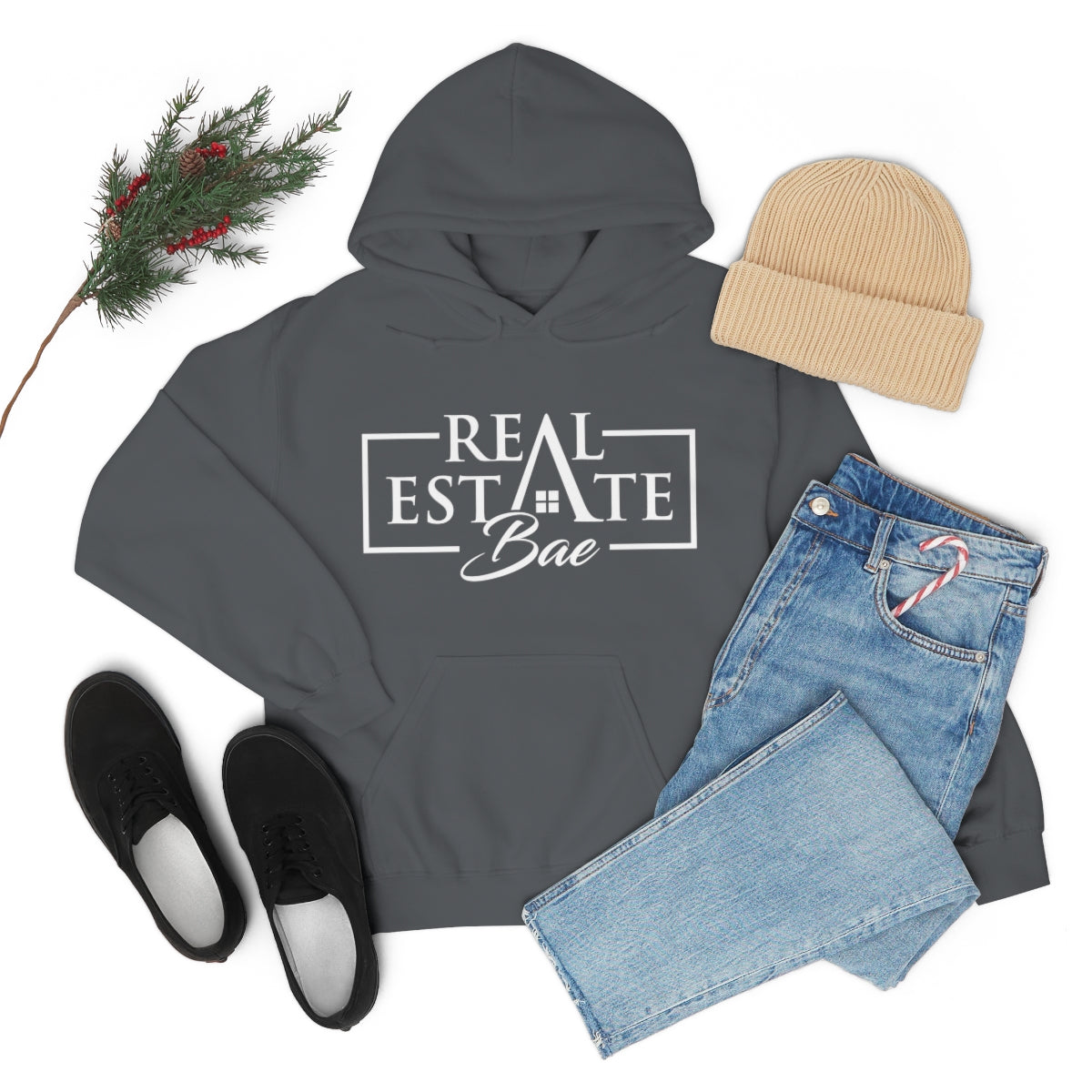 Real Estate Bae™ Hooded Sweatshirt