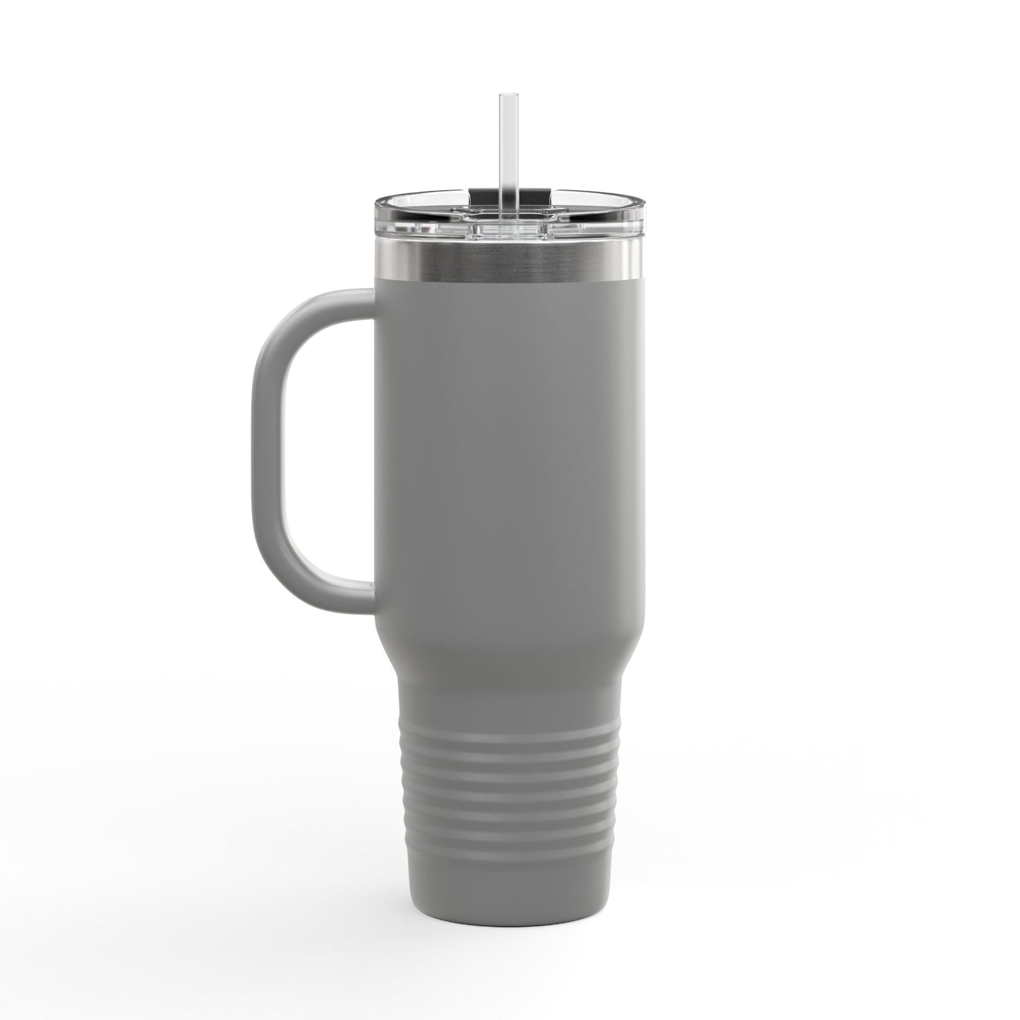 40oz Travel Mug — Real Estate Bae Insulated Tumbler (Handle & Straw)