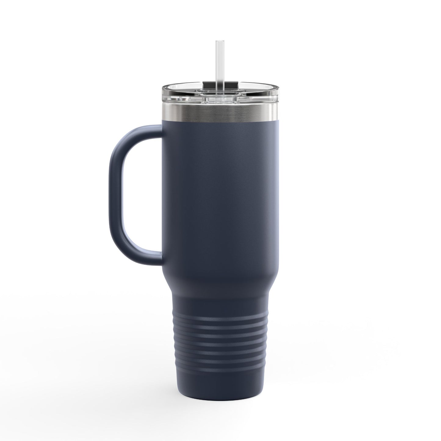 40oz Travel Mug — Real Estate Bae Insulated Tumbler (Handle & Straw)