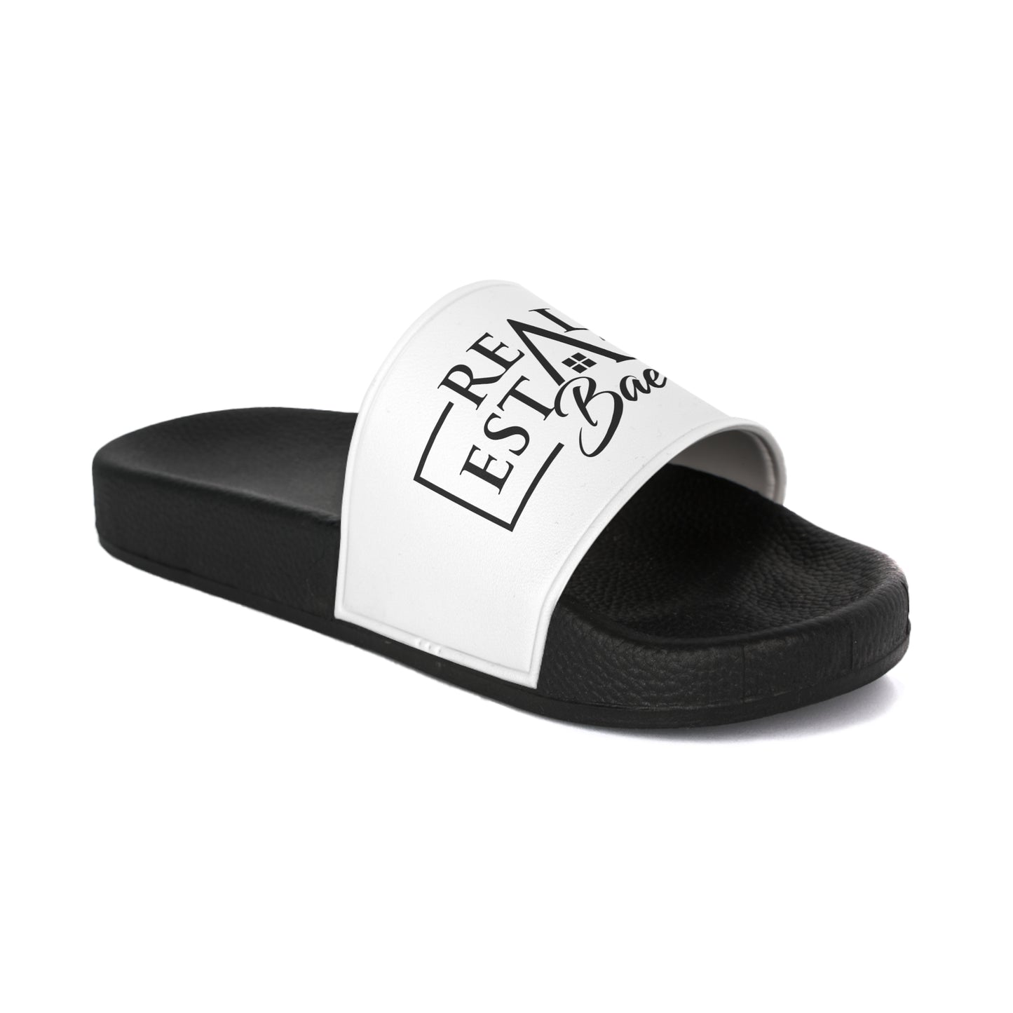 Real Estate Babe Slide Sandals — Women's Casual Realtor Gift