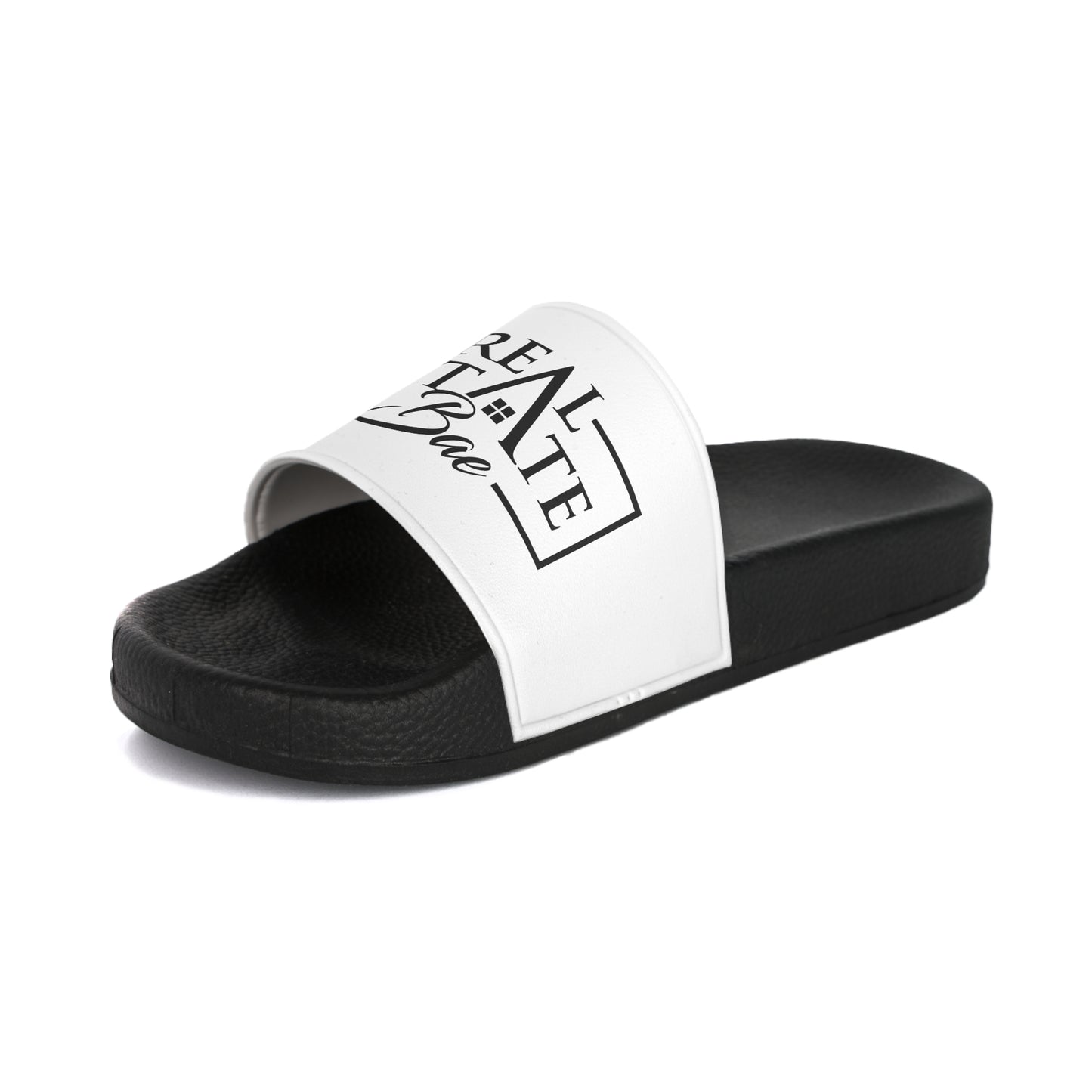 Real Estate Babe Slide Sandals — Women's Casual Realtor Gift