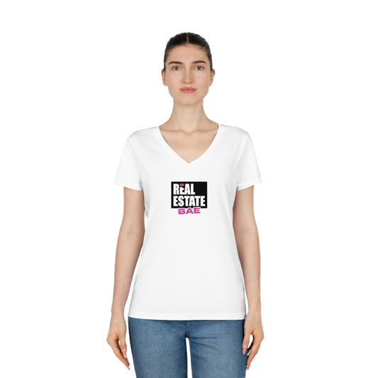 Real Estate Bae™ Women's V-Neck T-Shirt