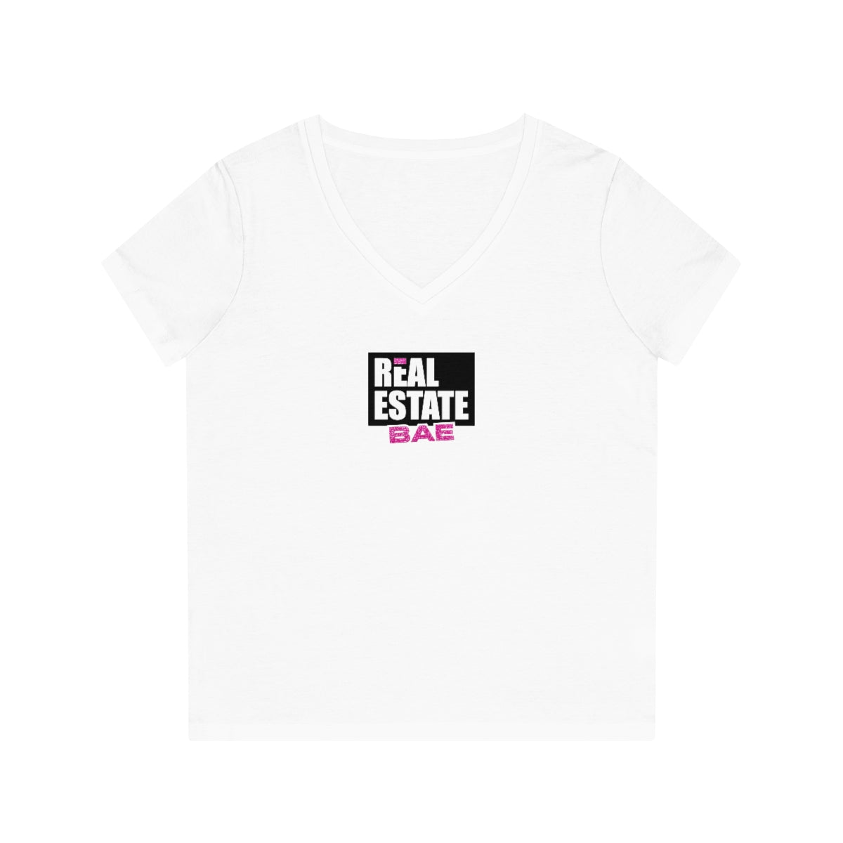 Real Estate Bae™ Women's V-Neck T-Shirt