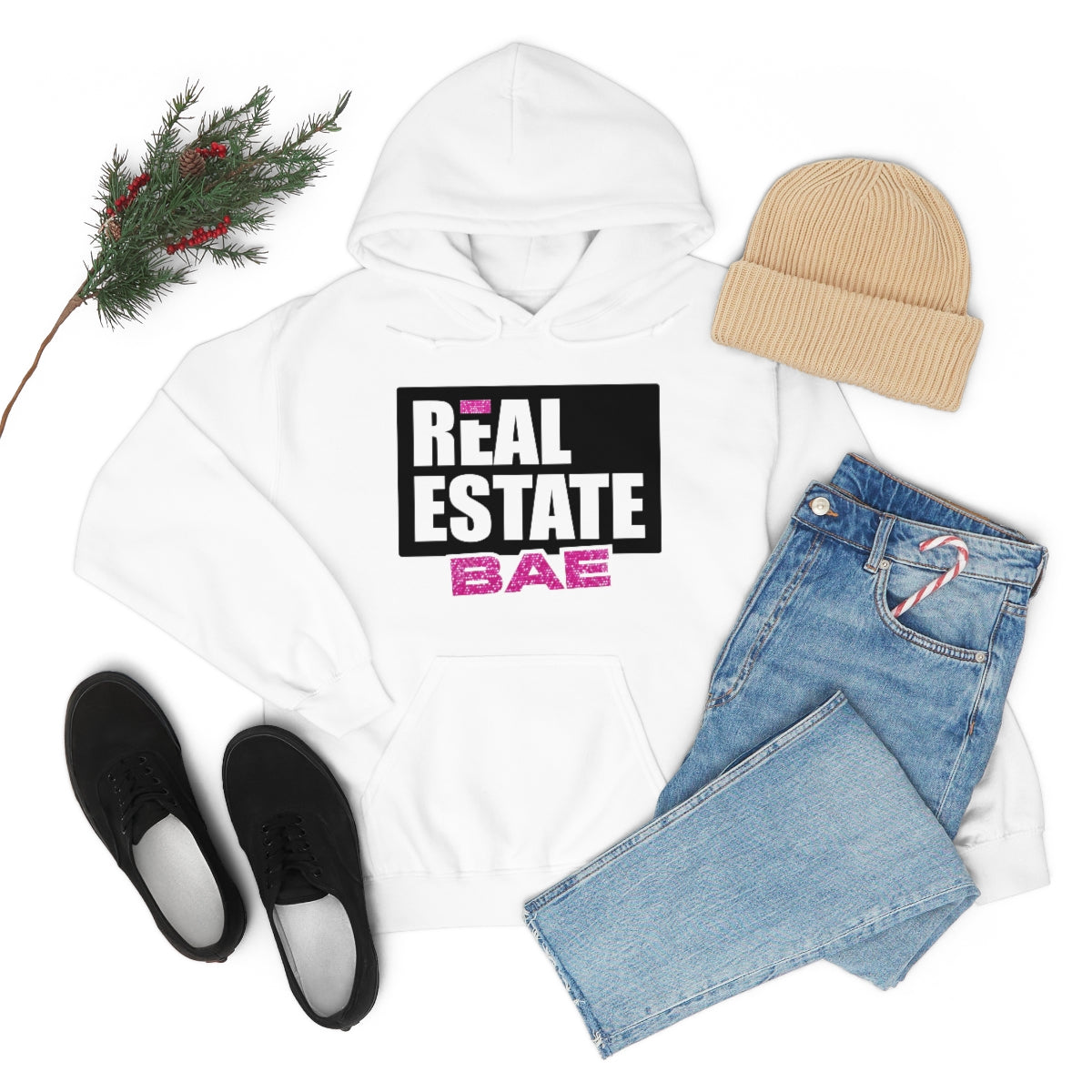 Real Estate Bae™ Hooded Sweatshirt