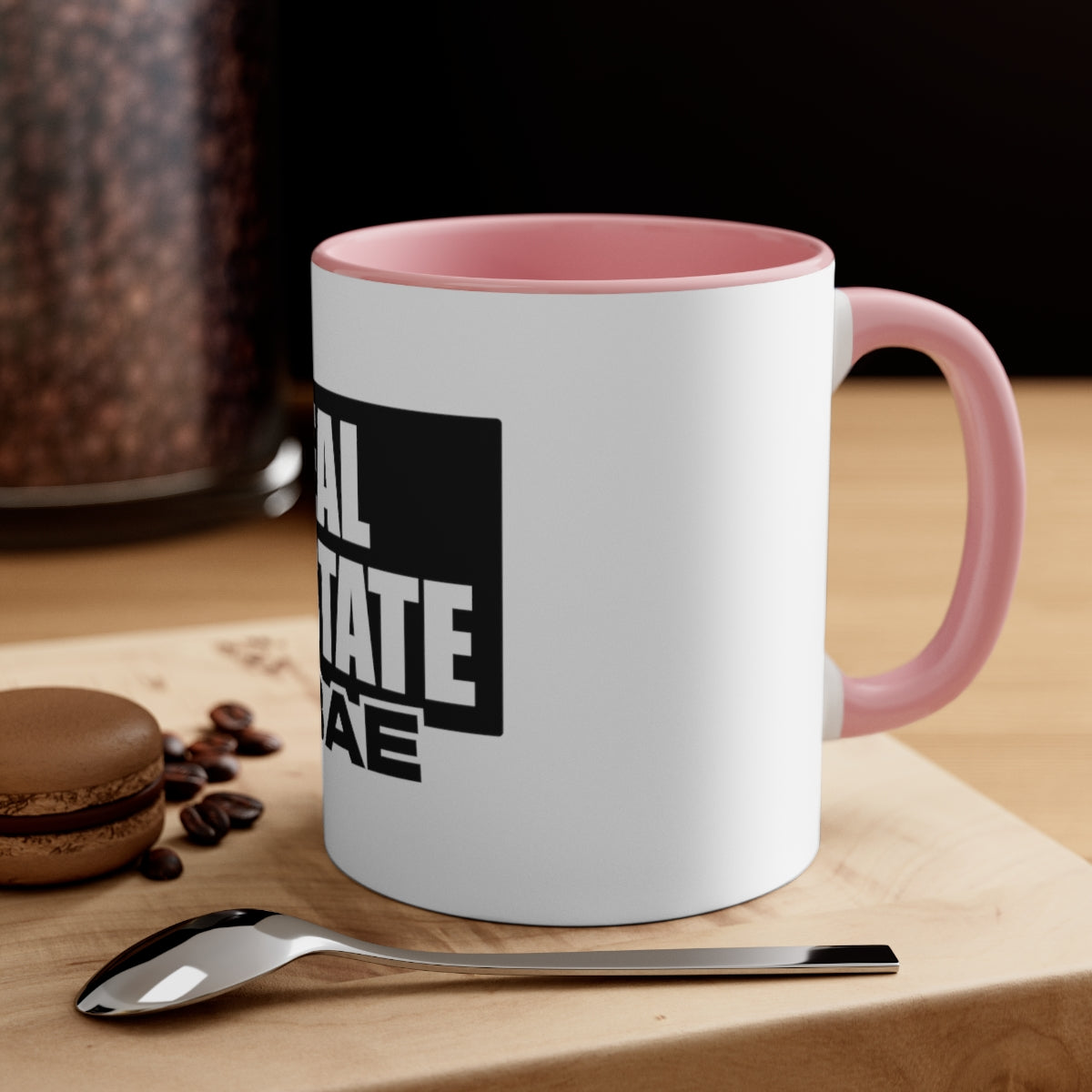 Real Estate Bae™ Two Tone Coffee Mug, 11oz