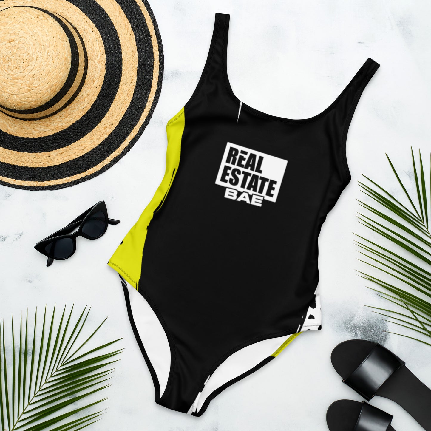 Real Estate Bae™ - BaeWatch Swimsuit