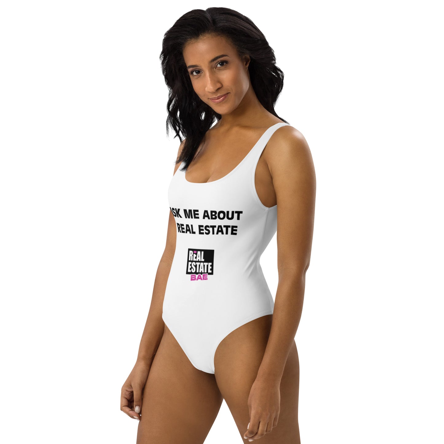 Real Estate BaeWatch One-Piece Swimsuit