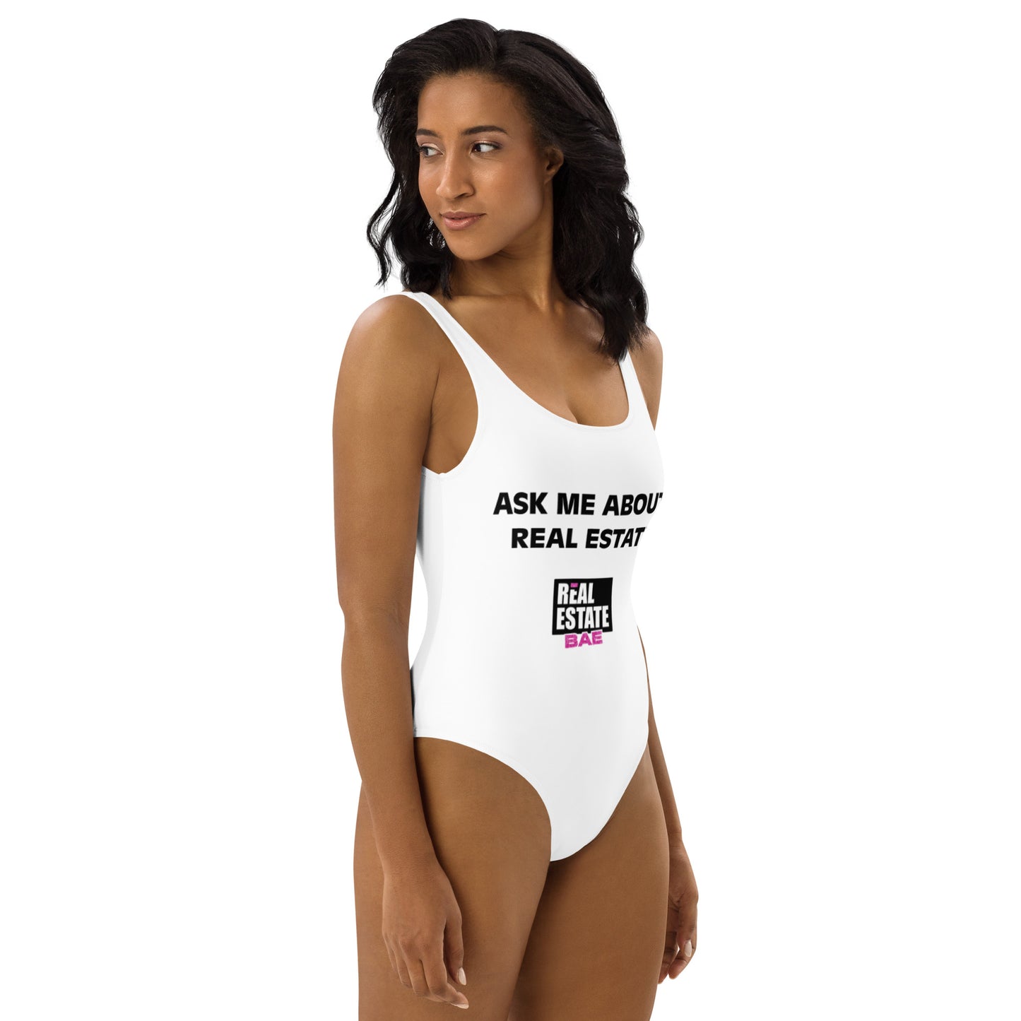 Real Estate BaeWatch One-Piece Swimsuit