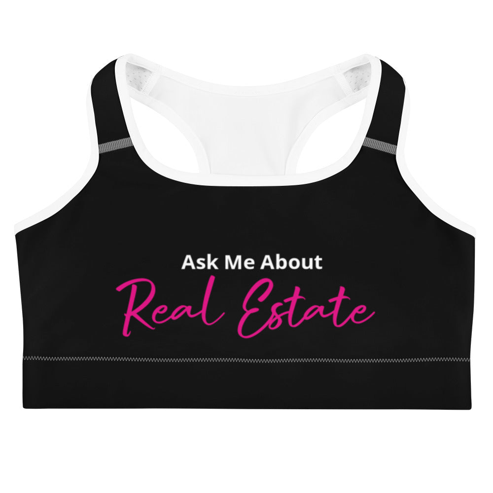 Real Estate Bae™ -Sports bra